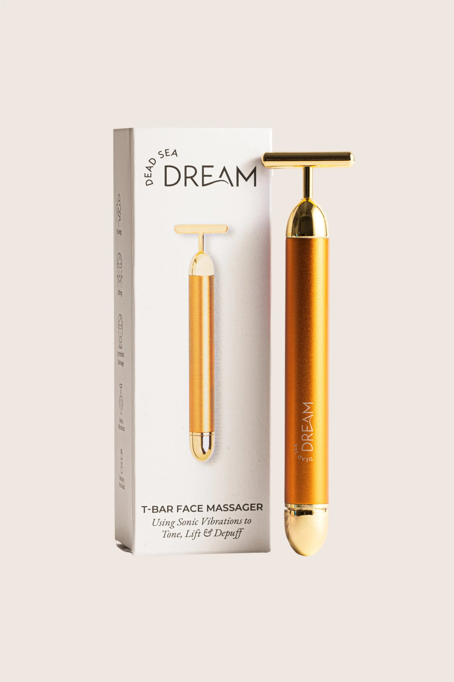 T-Bar Face Massager Dead Sea Dream