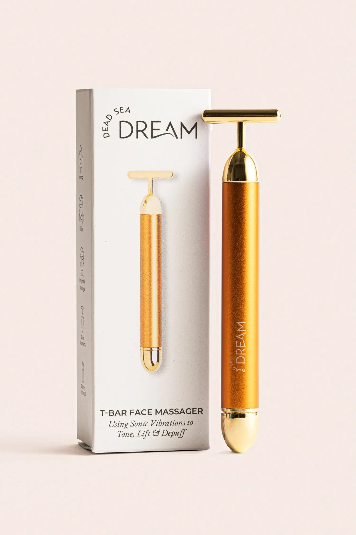T-Bar Face Massager Dead Sea Dream