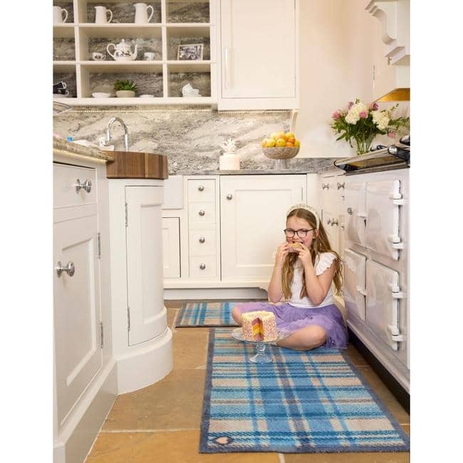 Eco-Friendly Washable Geometric Mat The Rugs