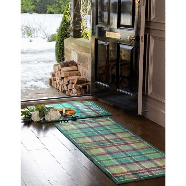 Eco-Friendly Washable Geometric Mat The Rugs