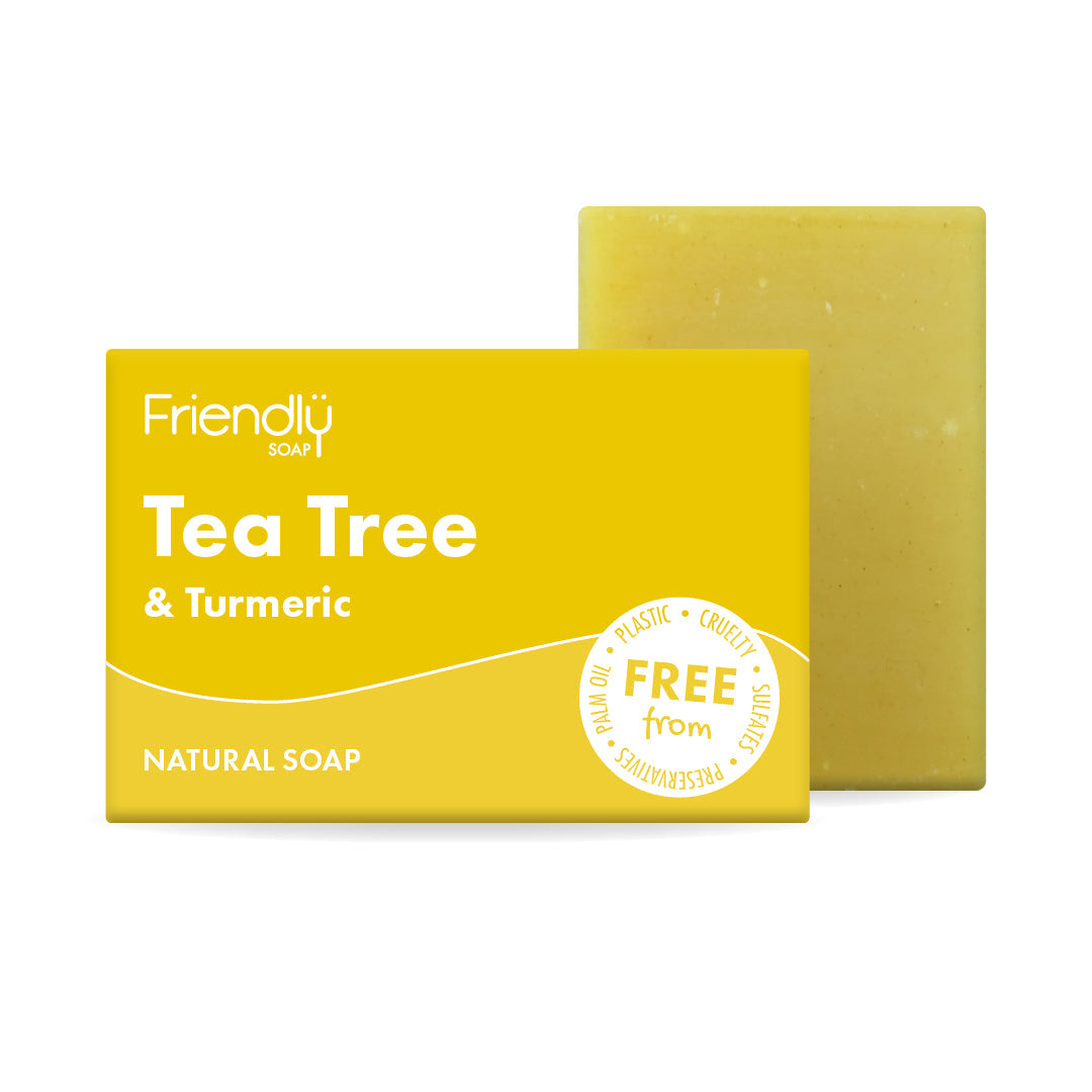 Tea Tree & Turmeric Natural Soap Friendly Soap
