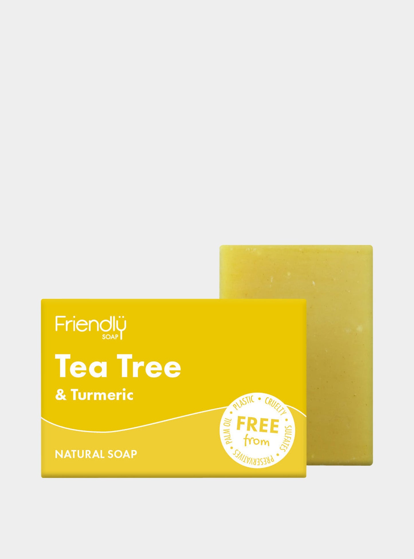 Tea Tree & Turmeric Natural Soap Friendly Soap