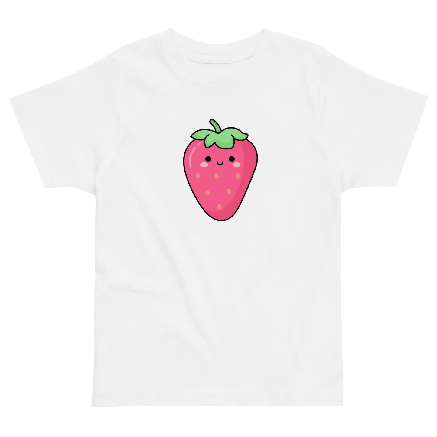 Toddler Jersey T-Shirt : Strawberry Kate & The Fox