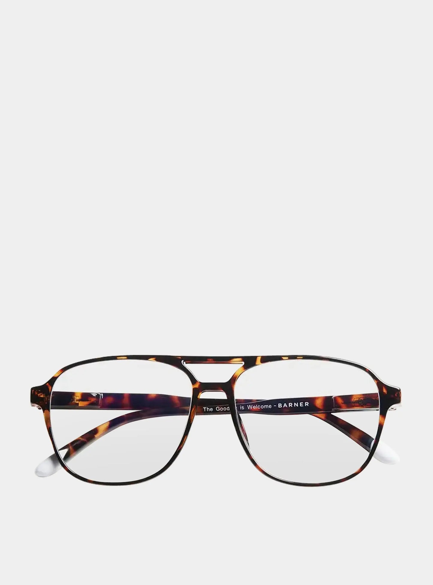 Tortoise Brad Glossy Glasses Barner