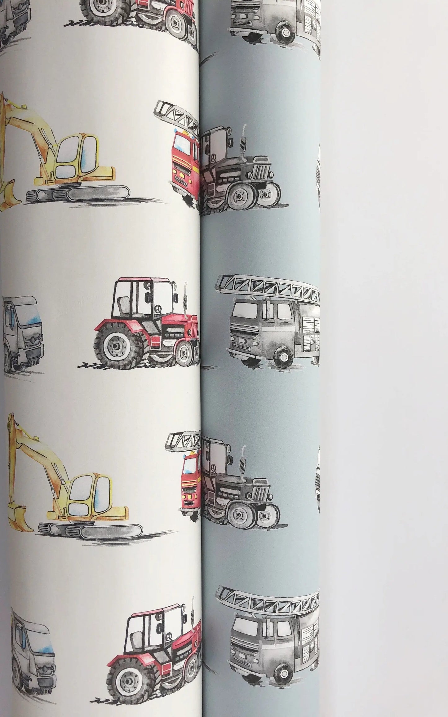 Transport Children's Wallpaper Katie Hipwell Design