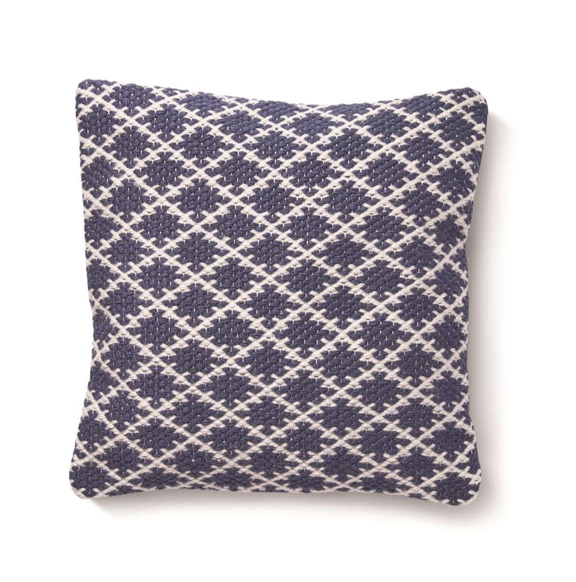 Trellis Design Woven Cushion The Rugs