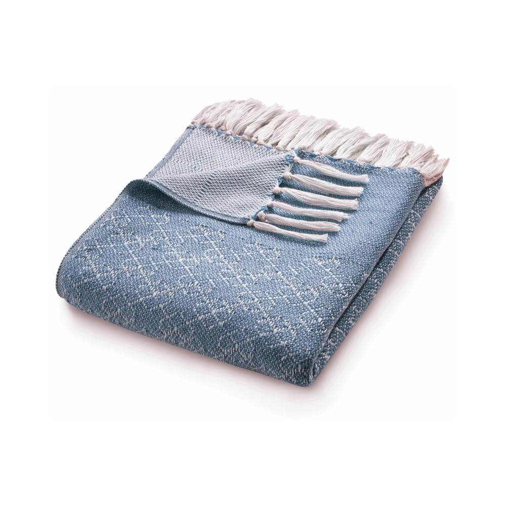 Trellis Design Woven Throw The Rugs