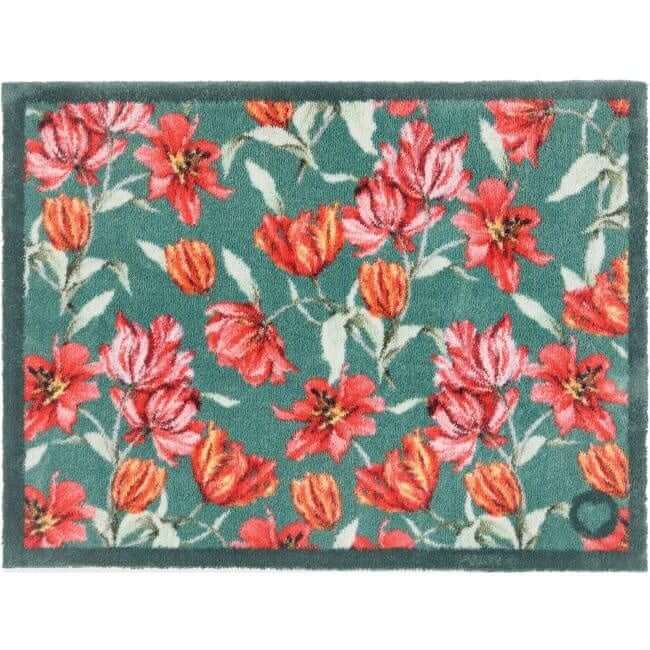 Eco-Friendly Floral-Inspired Mat The Rugs