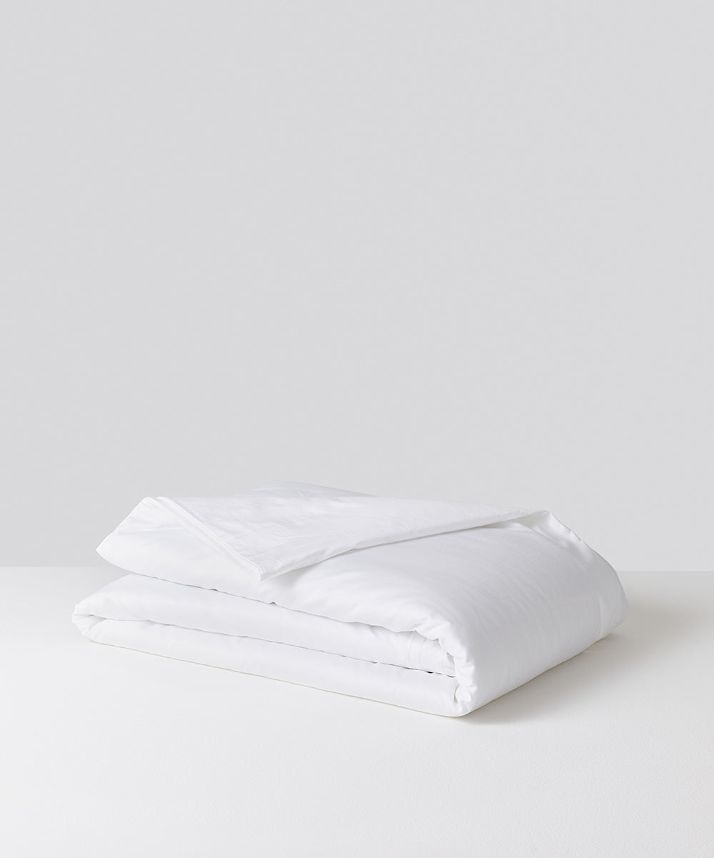 White Tencel Cotton Duvet Cover Undercover