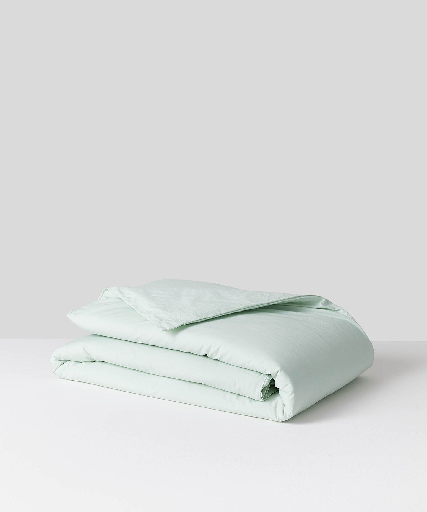 Light Green Organic Cotton Duvet Cover Undercover