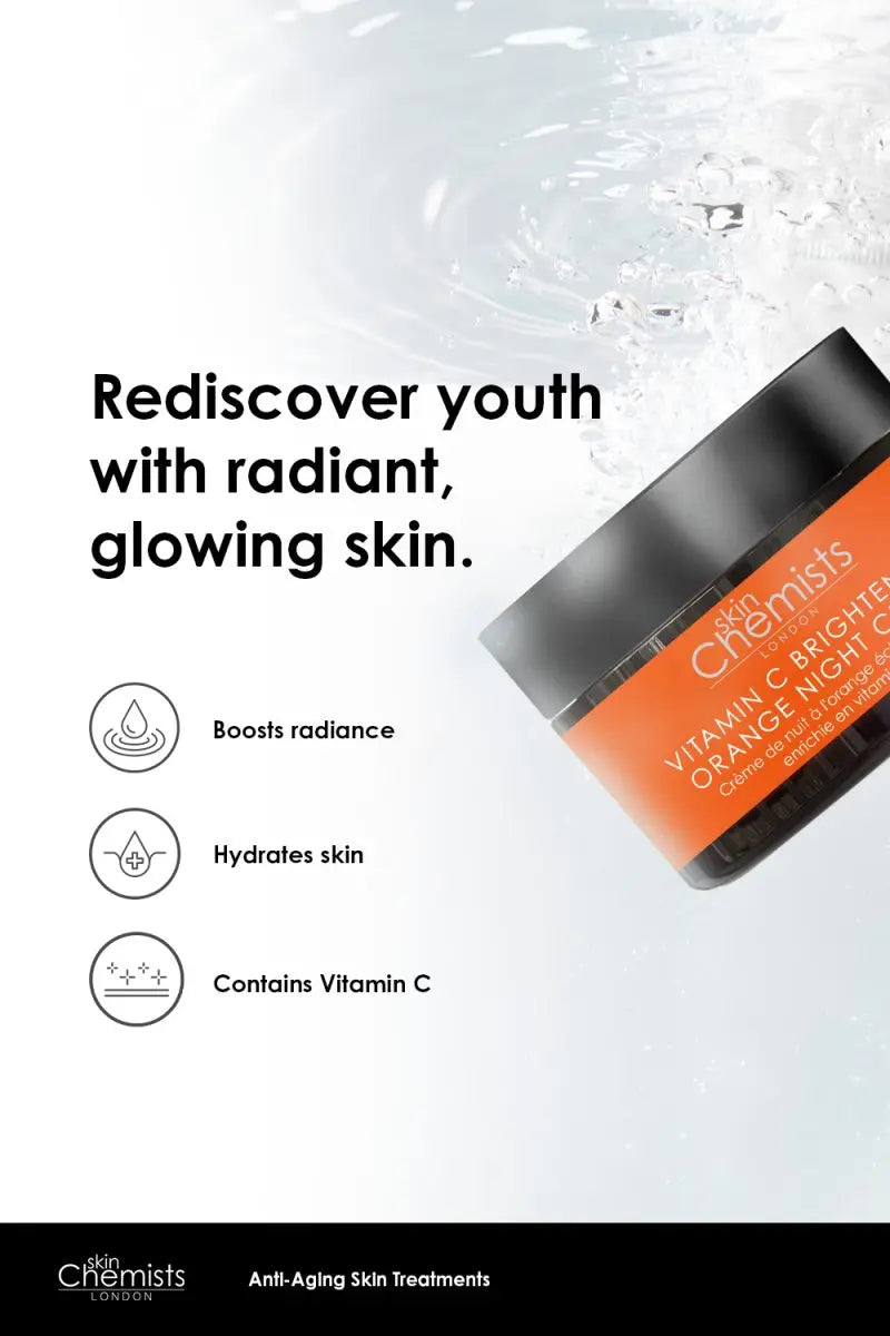 Vitamin C Brightening Orange Night Cream 50ml skinChemists
