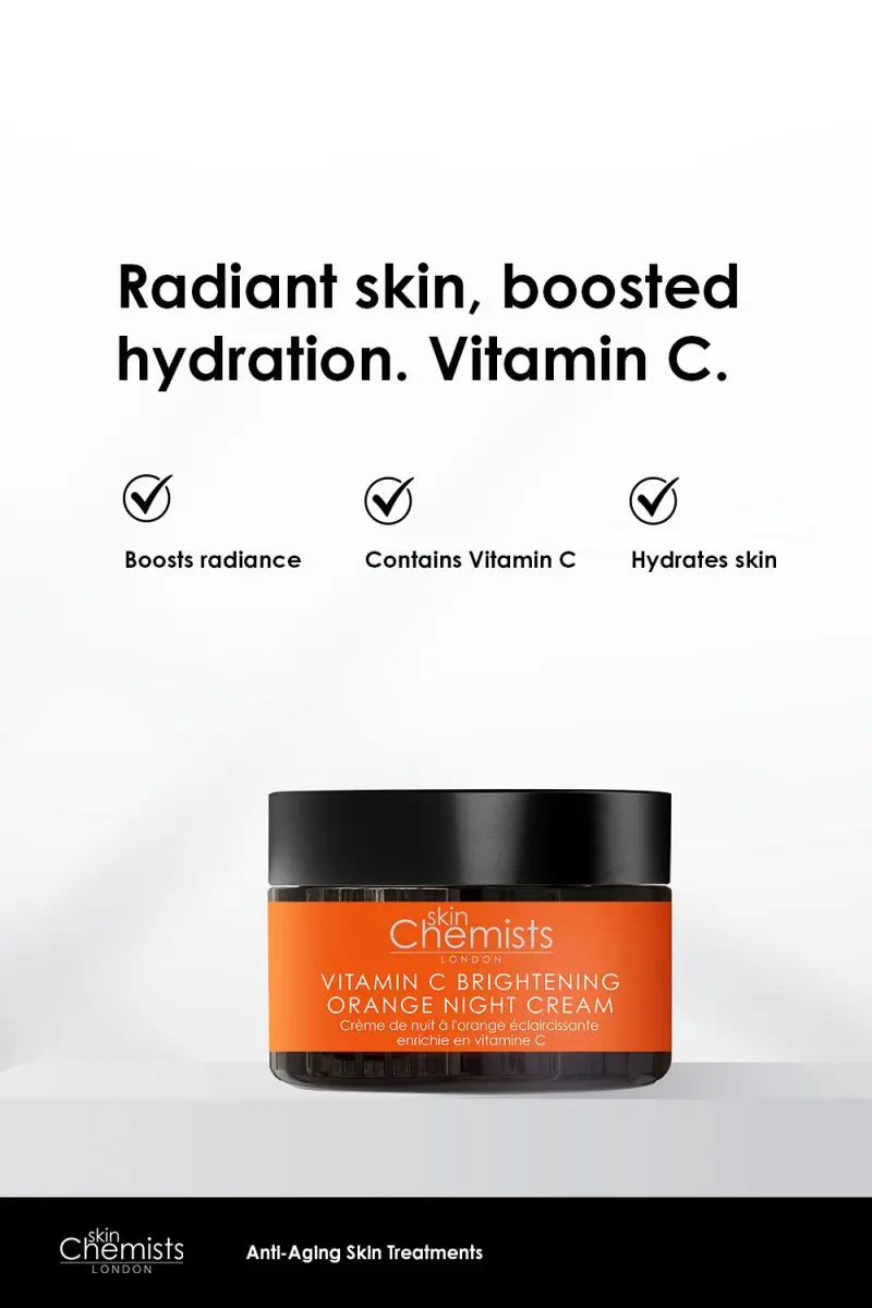 Vitamin C Brightening Orange Night Cream 50ml skinChemists