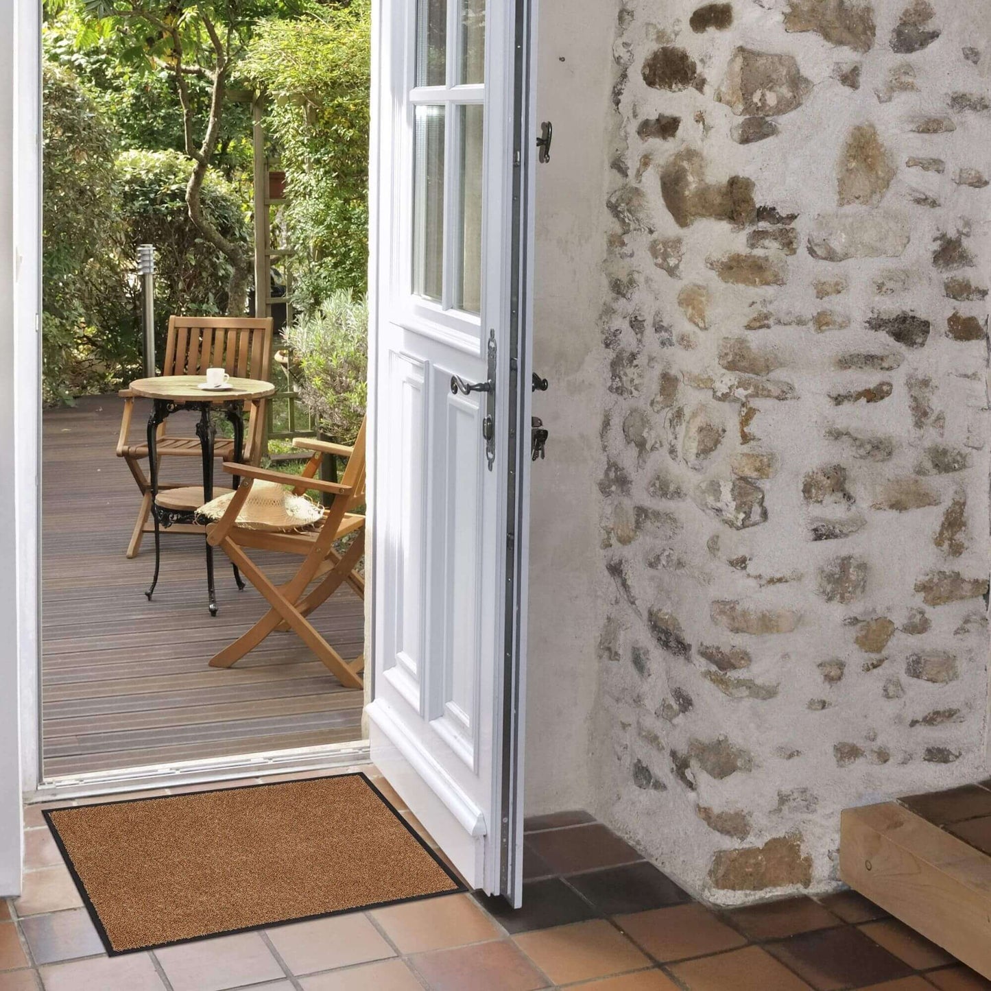 Washable Mat With Border Small Medium | 133 The Rugs