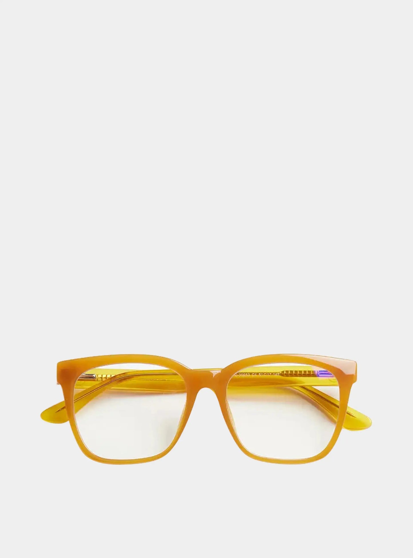 Warm Apricot Shawn Glasses Barner