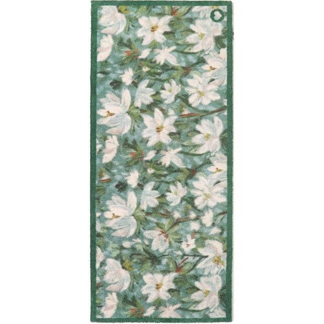 Eco-Friendly Washable Floral Mat The Rugs