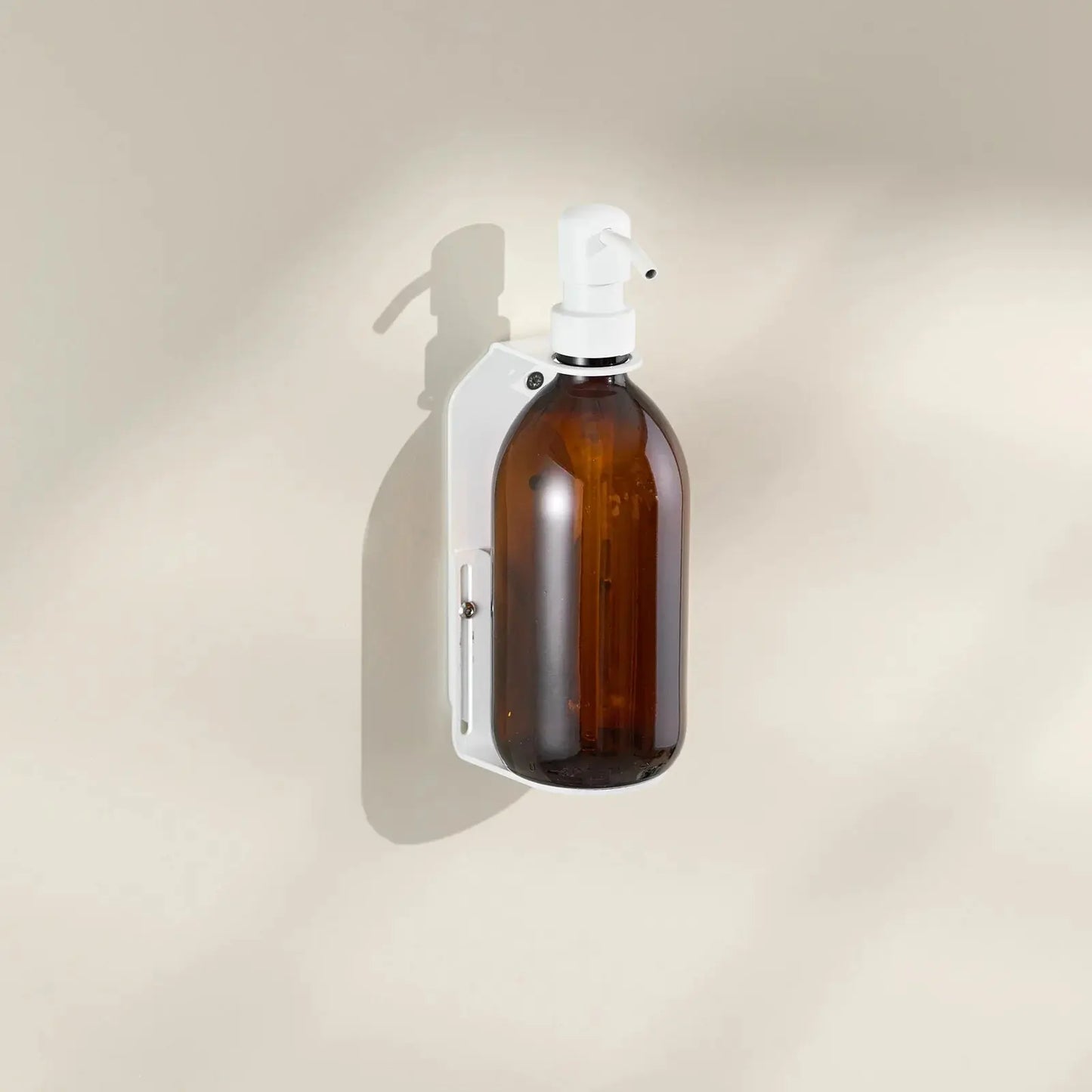 White Single  Wall Mounted Soap Dispenser Kuishi