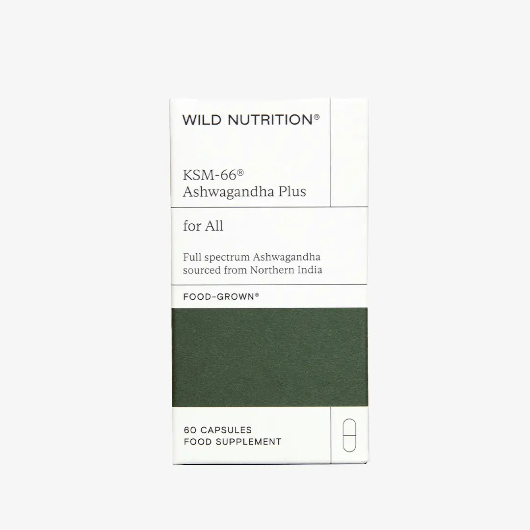 Wild Nutrition KSM-66 Ashwagandha Plus - size 60caps Wild Nutrition