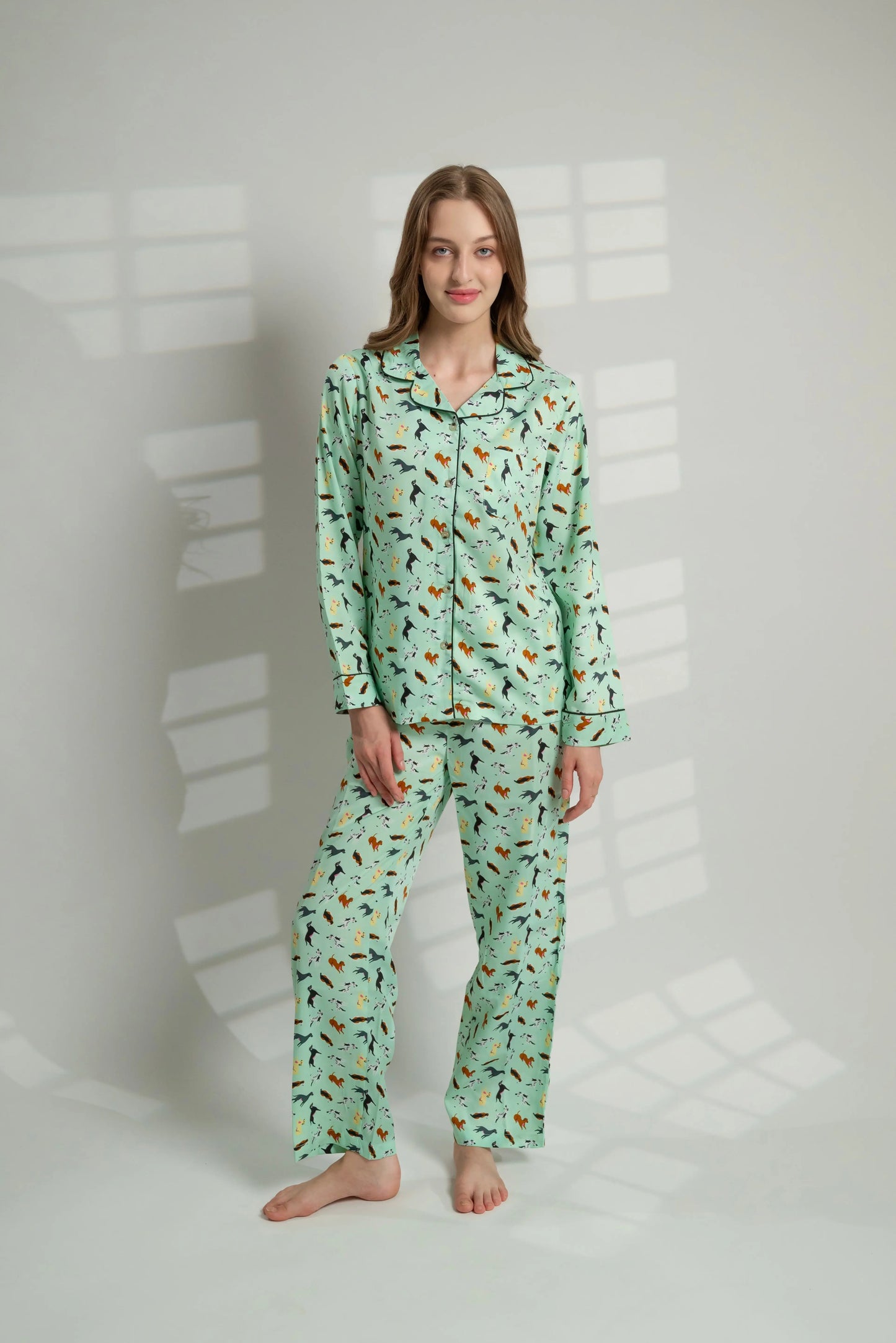 Woman's Best Friend Women's Pyjama Trouser Set Nidra