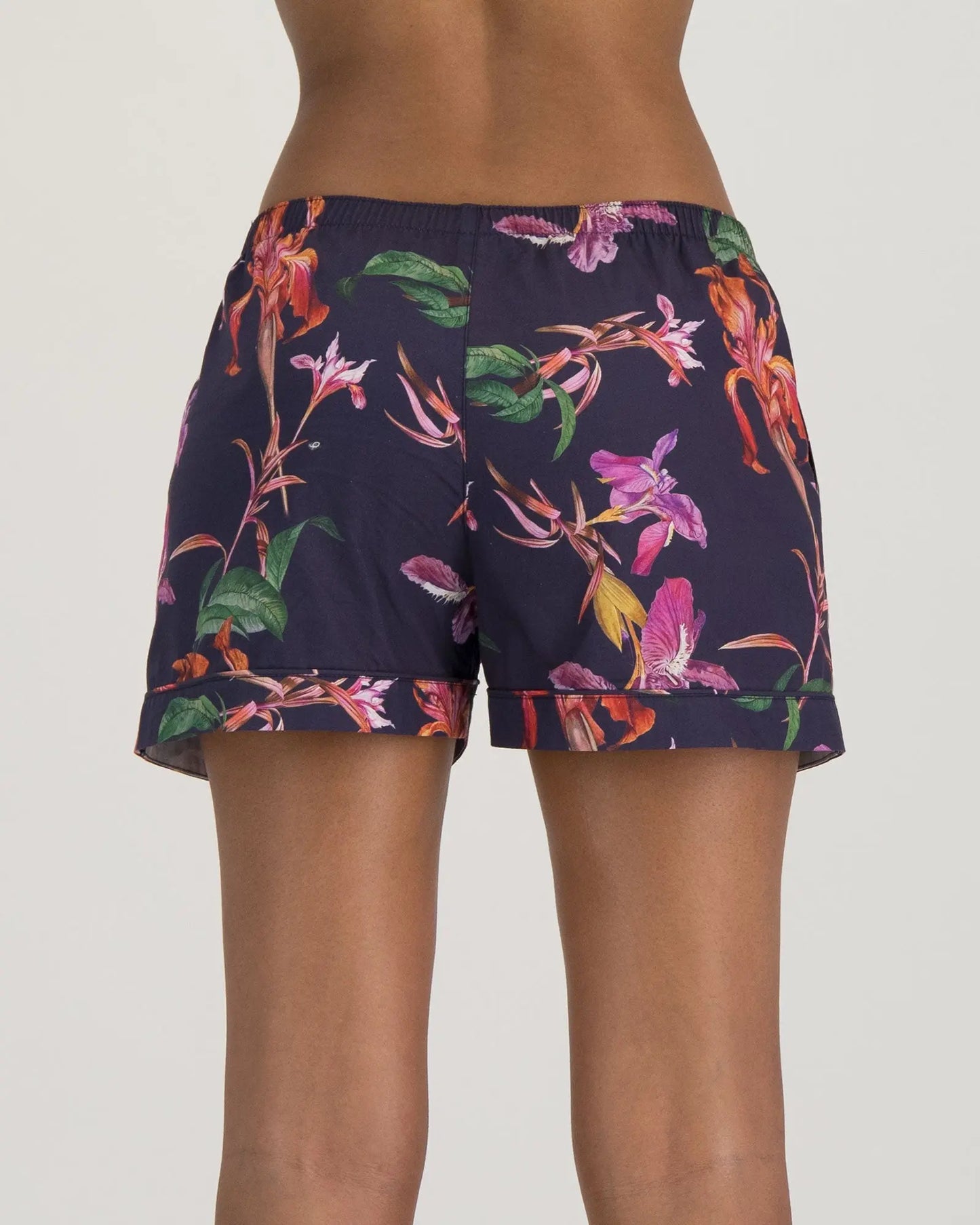Women's Lounge Shorts - Iris Navy Woodstock Laundry