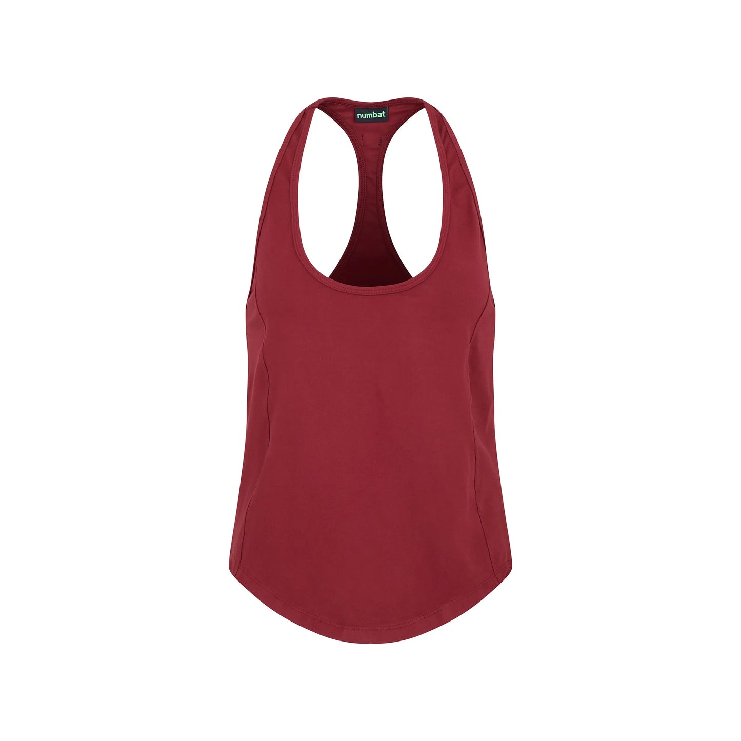 Women's Training Tank - Burgundy numbatsport
