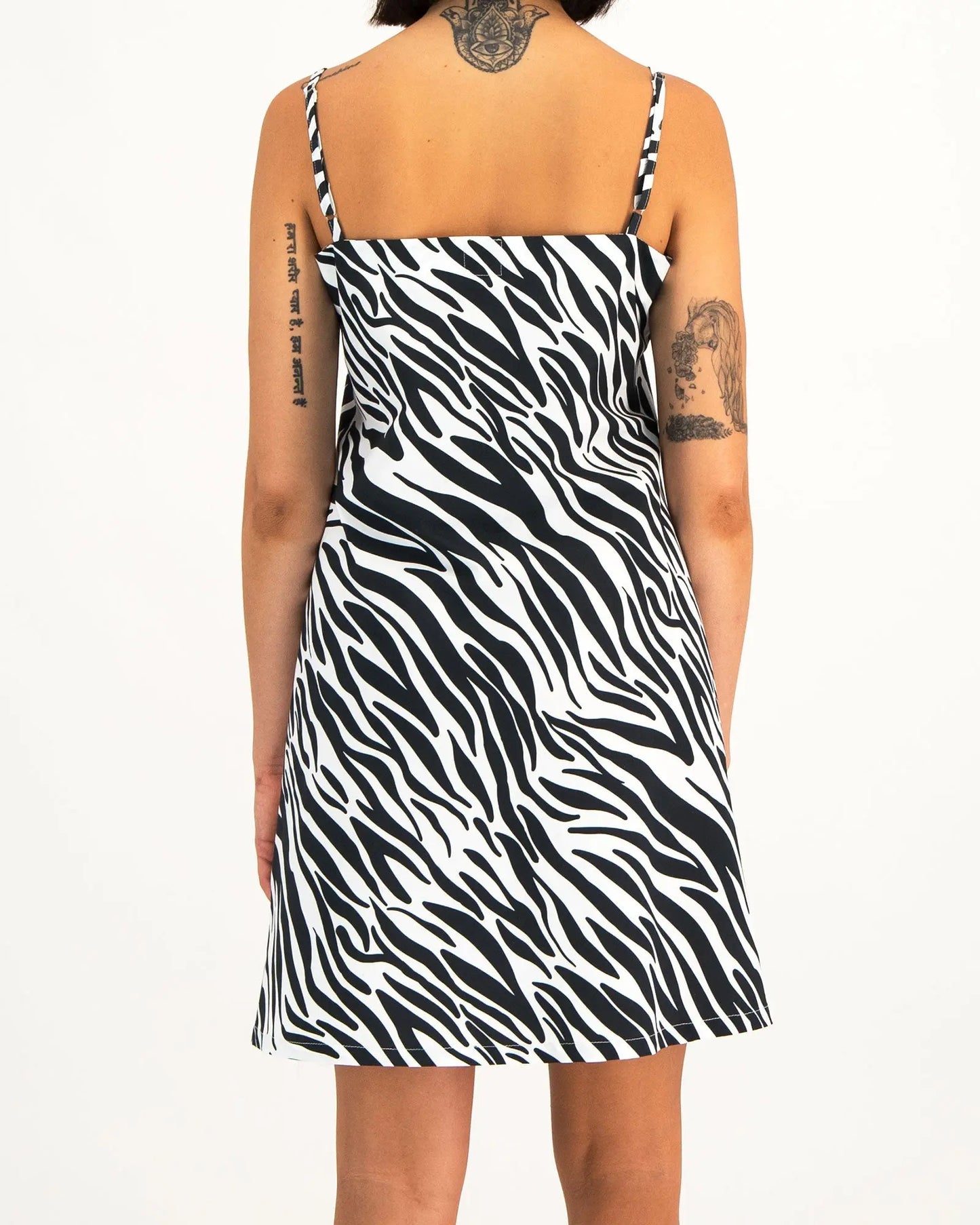 Womens Chemise Nighty - Zebra Woodstock Laundry