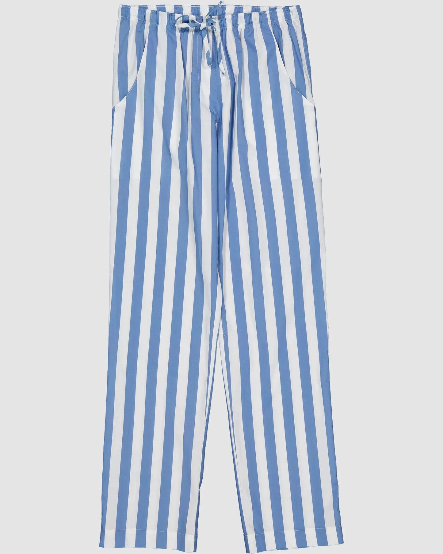 Womens Long Pyjamas - Beach Stripe Woodstock Laundry