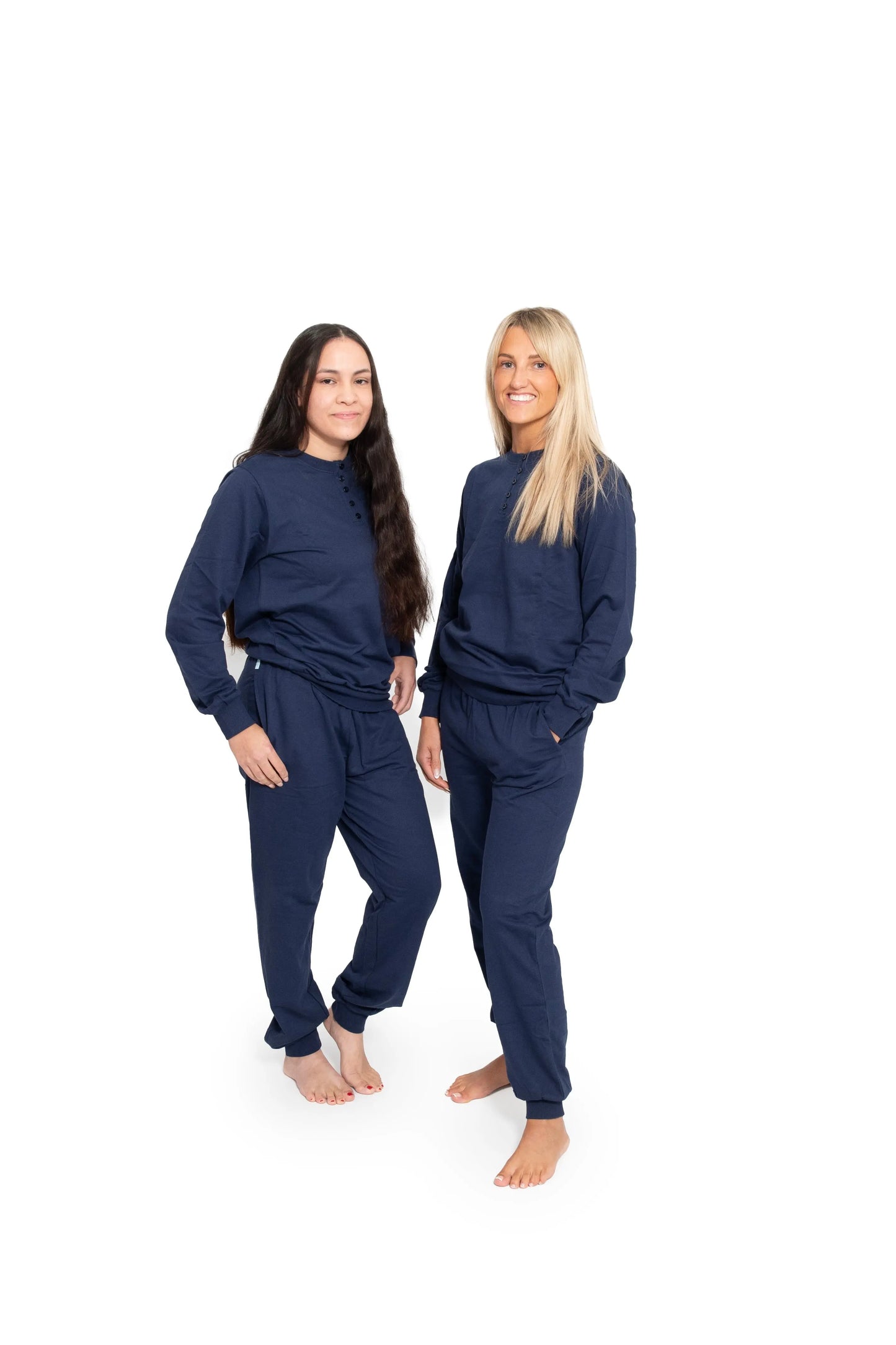 Womens Loungeset - Navy Luca and Rosa