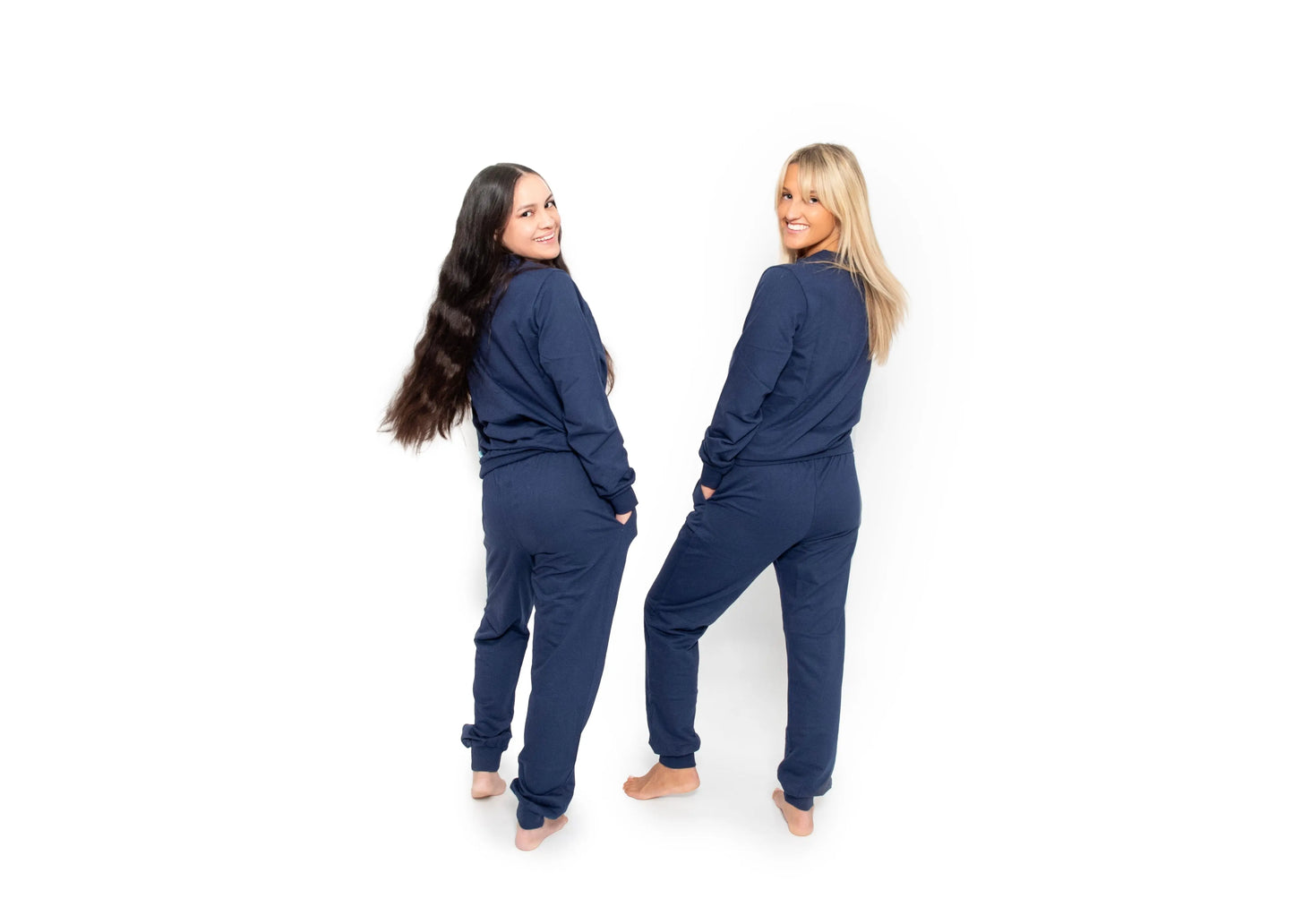 Womens Loungeset - Navy Luca and Rosa