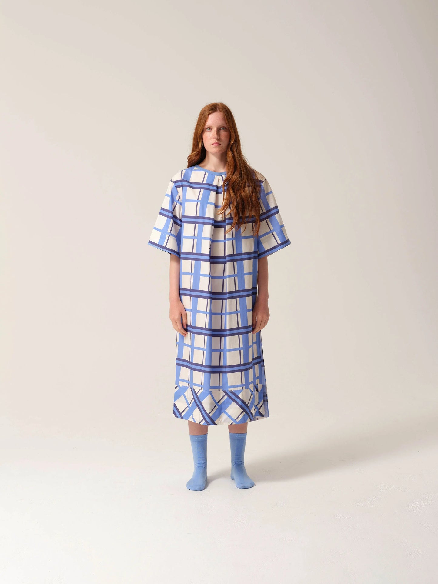 Womens Out Of The Blue T-shirt Gown Tonic London