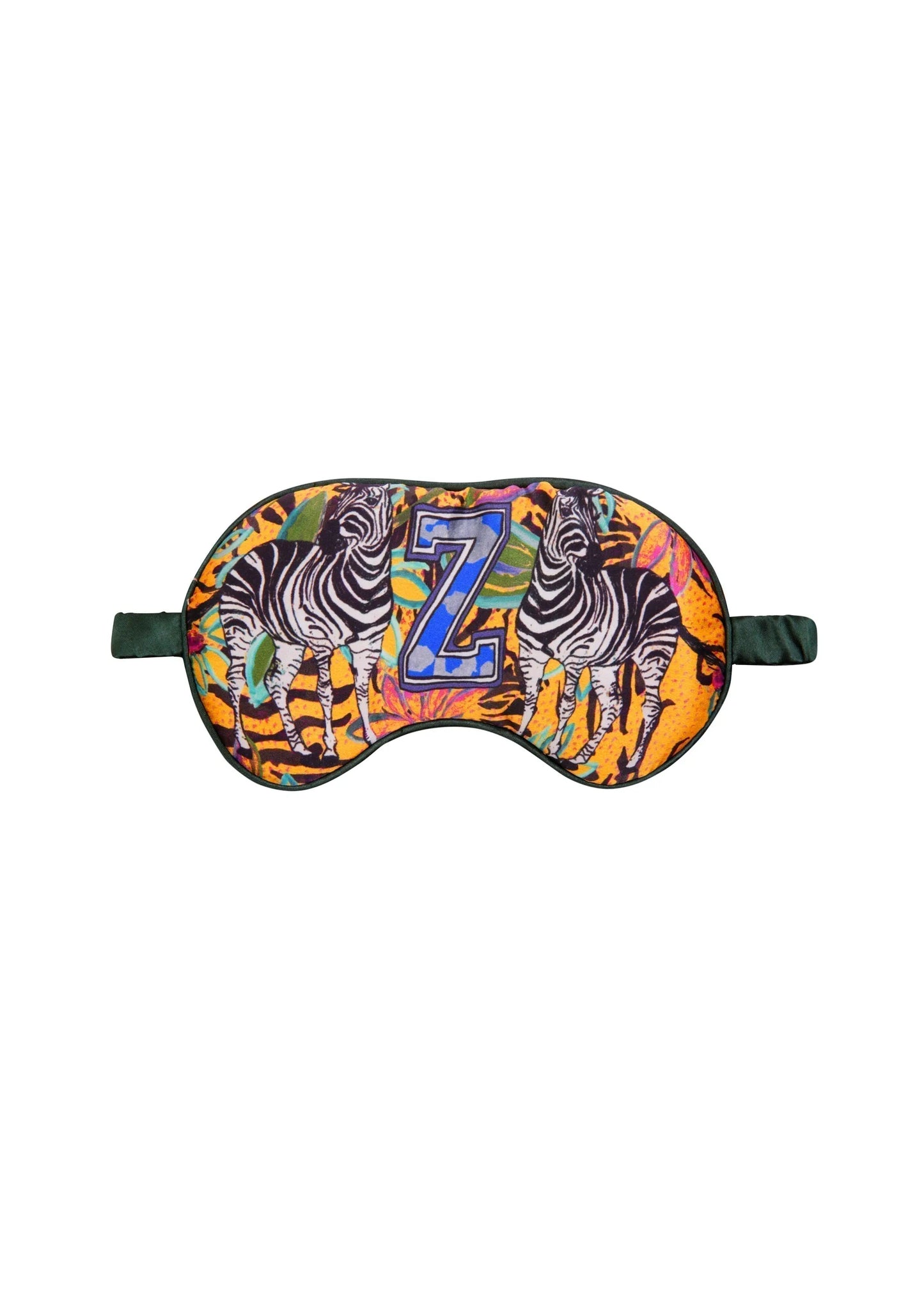 Z for Zebra Silk Eye Mask Jessica Russell Flint