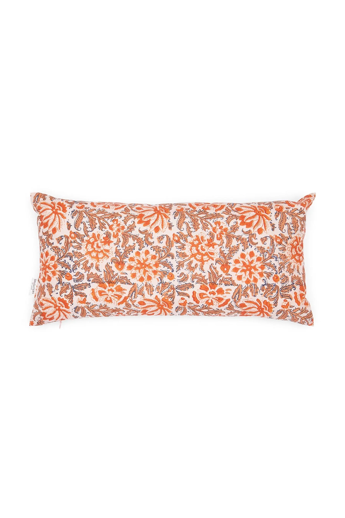 Zaha Silk Reversible Bolster Cushion Daughters of Gaea