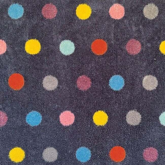 Eco-Friendly Washable Dots Mat and Runner The Rugs
