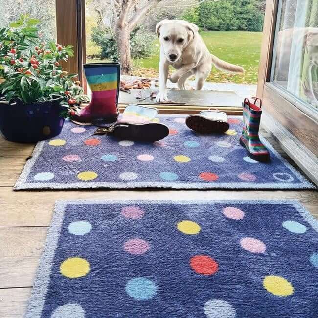 Eco-Friendly Washable Dots Mat and Runner The Rugs