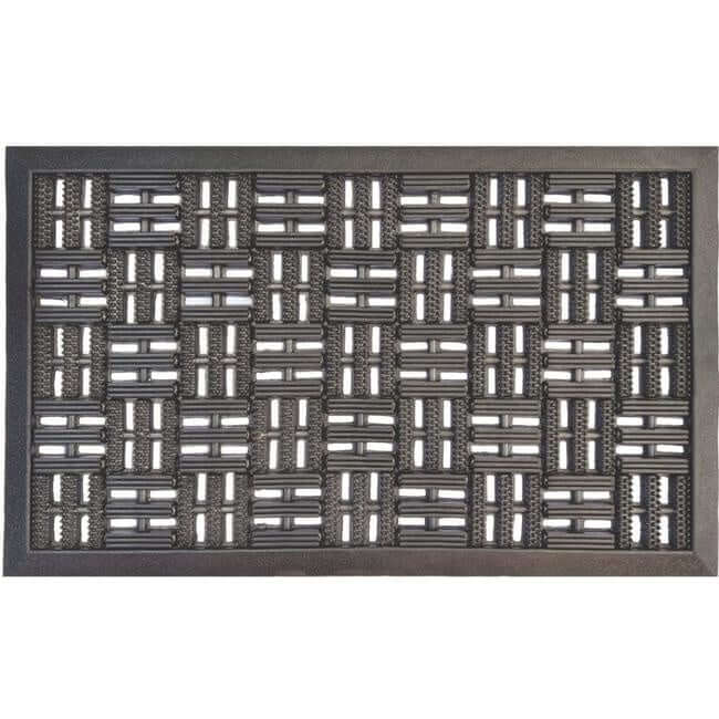 Scraper Doormat Geometric Design The Rugs