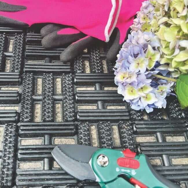 Scraper Doormat Geometric Design The Rugs