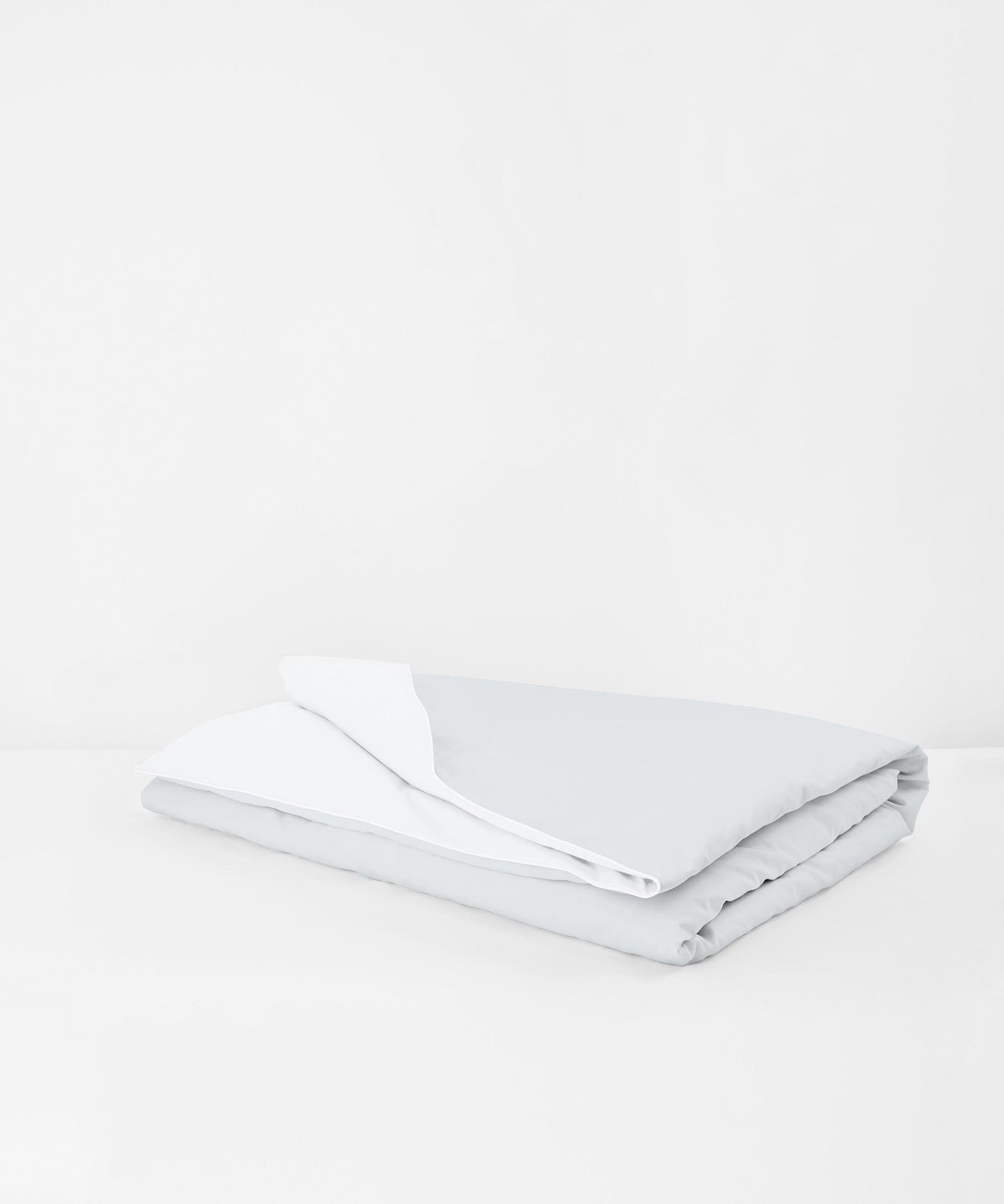 Grey and White Tencel Cotton Duvet Cover Undercover