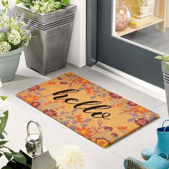 Natural Coir Doormats 45x75 cm The Rugs