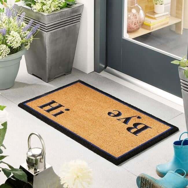 Natural Coir Doormats 45x75 cm The Rugs