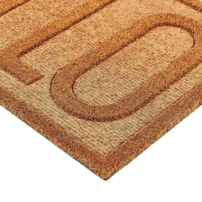 Durable Coir Scraper Doormat The Rugs