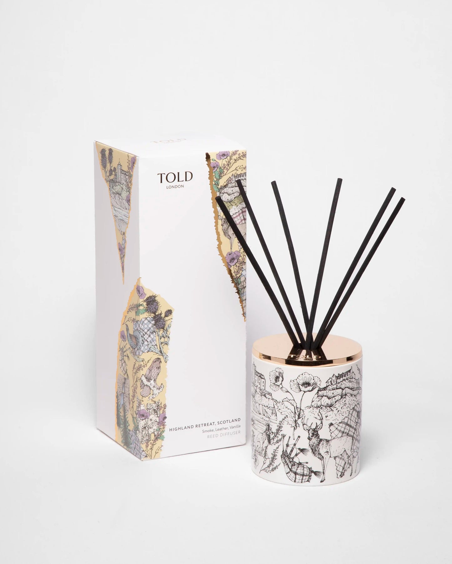 Highland Retreat, Scotland Diffuser, 200ml Told London