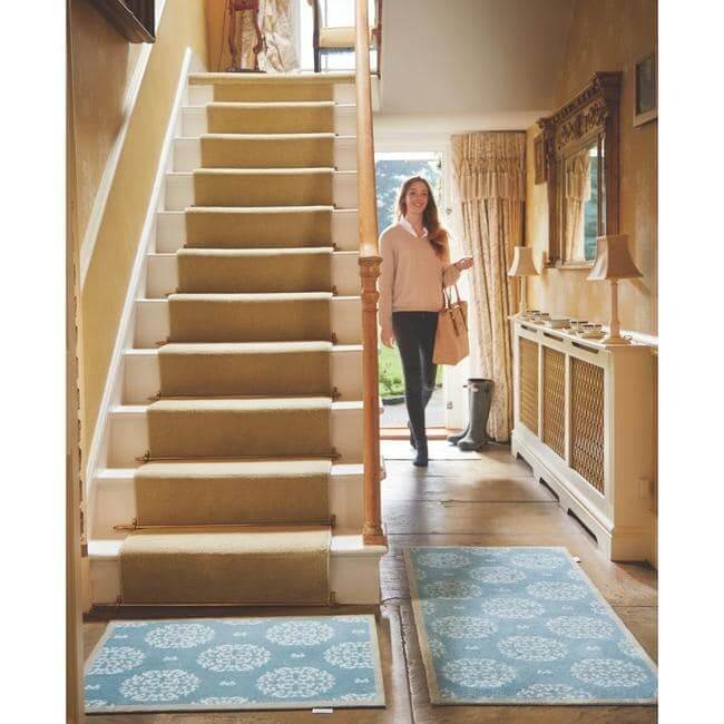 Eco Washable Floral Mats – Geometric The Rugs