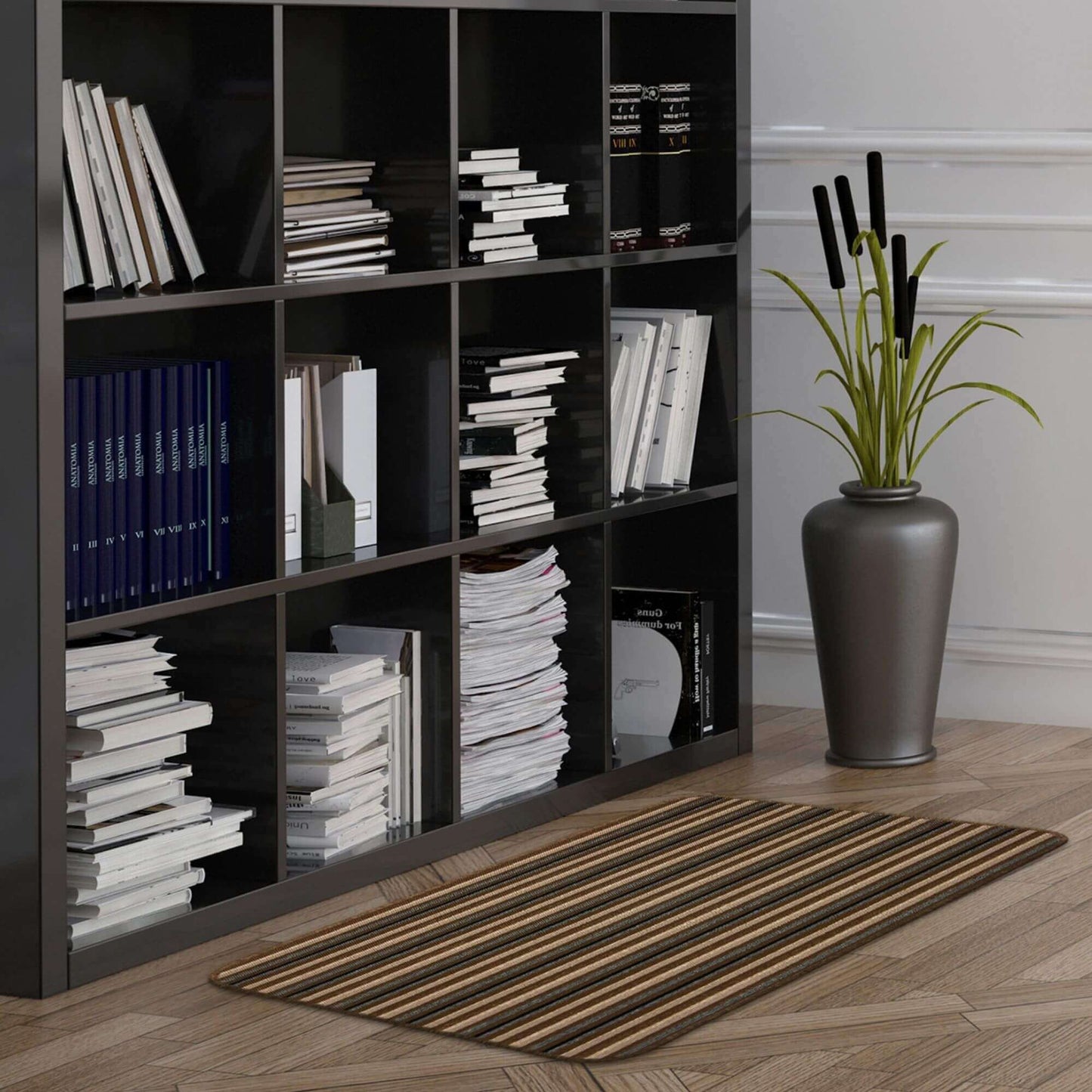 Washable All-Purpose Stripe Mats  | 112 The Rugs