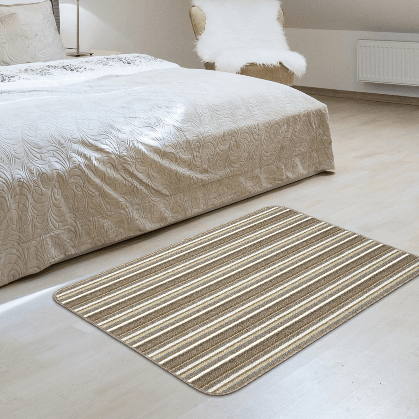Washable All-Purpose Stripe Mats  | 112 The Rugs