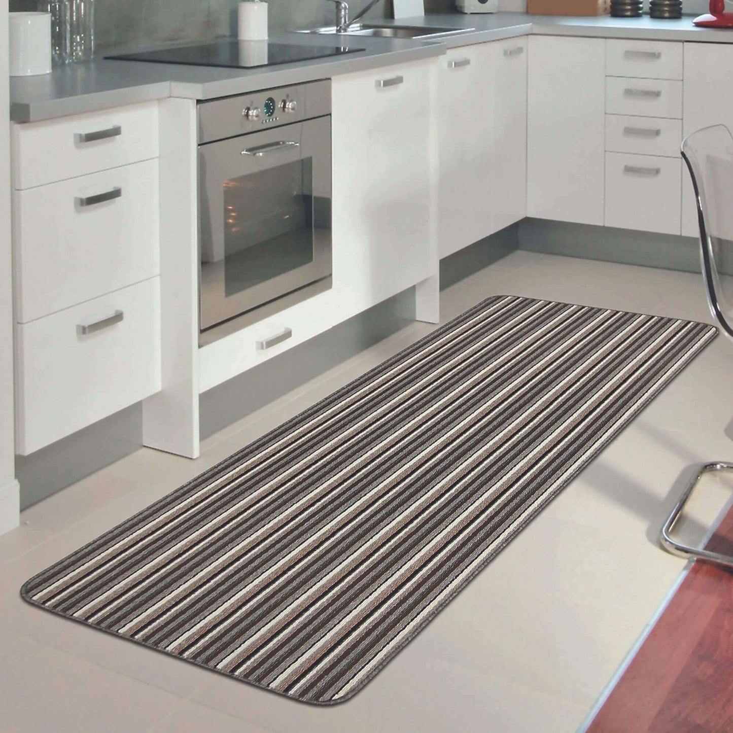 Washable All-Purpose Stripe Mats  | 112 The Rugs