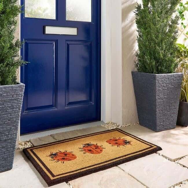 Printed Coir Doormats 45x75 cm The Rugs
