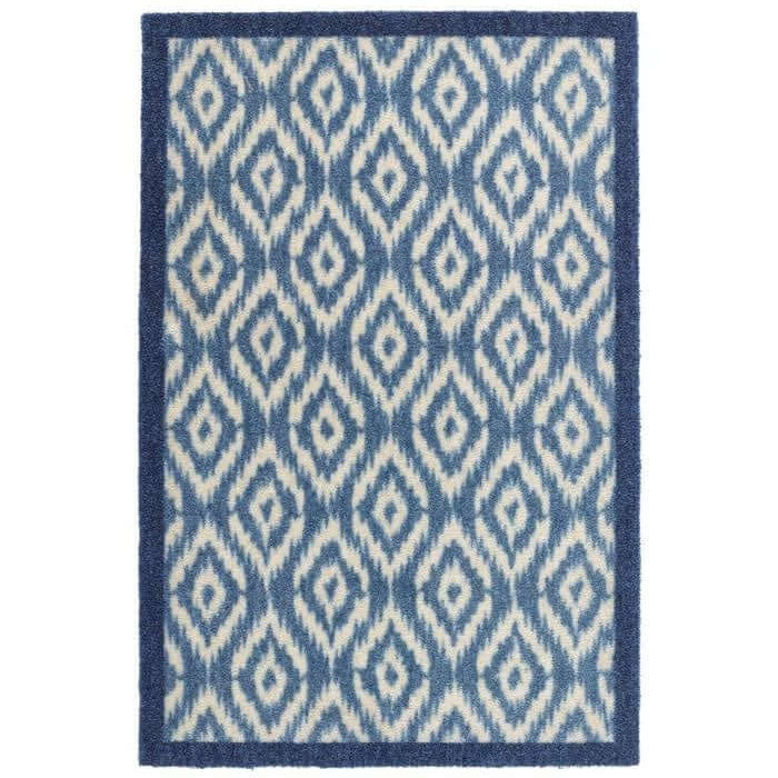 Geometric Washable Mat and Runner The Rugs