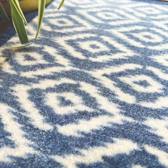 Geometric Washable Mat and Runner The Rugs
