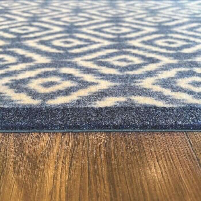 Geometric Washable Mat and Runner The Rugs