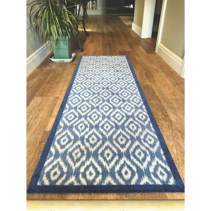 Geometric Washable Mat and Runner The Rugs