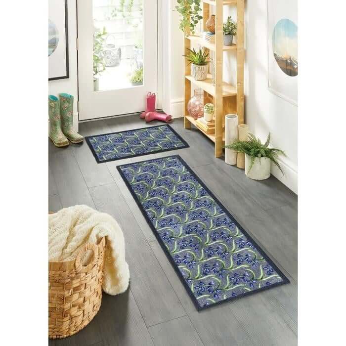 Washable  Mat and Runner Plant Design The Rugs